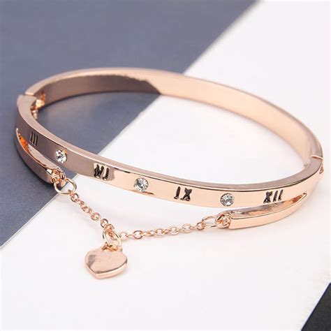 bracelet or rose|rose bracelets for women.